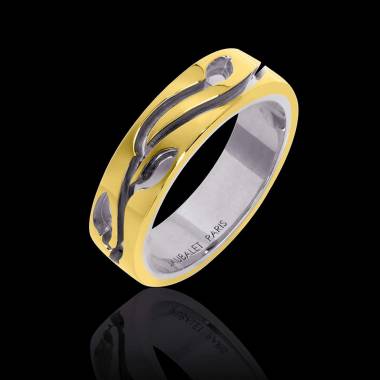 Yann Wedding Band Yellow Gold