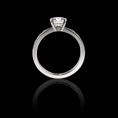 Diamond Engagement Ring Diamond Paving White Gold Judith