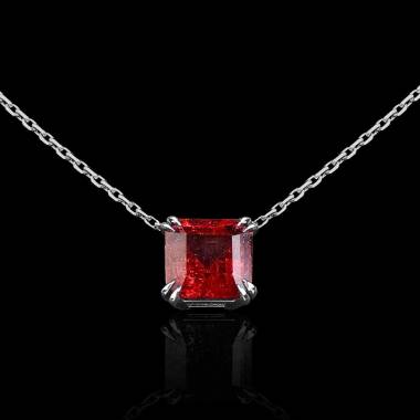 Ruby pendant Gold Griffes d'amour