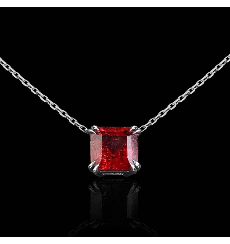 Ruby pendant Gold Griffes d'amour