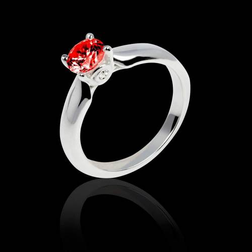 Ruby engagement ring white gold Motherhood