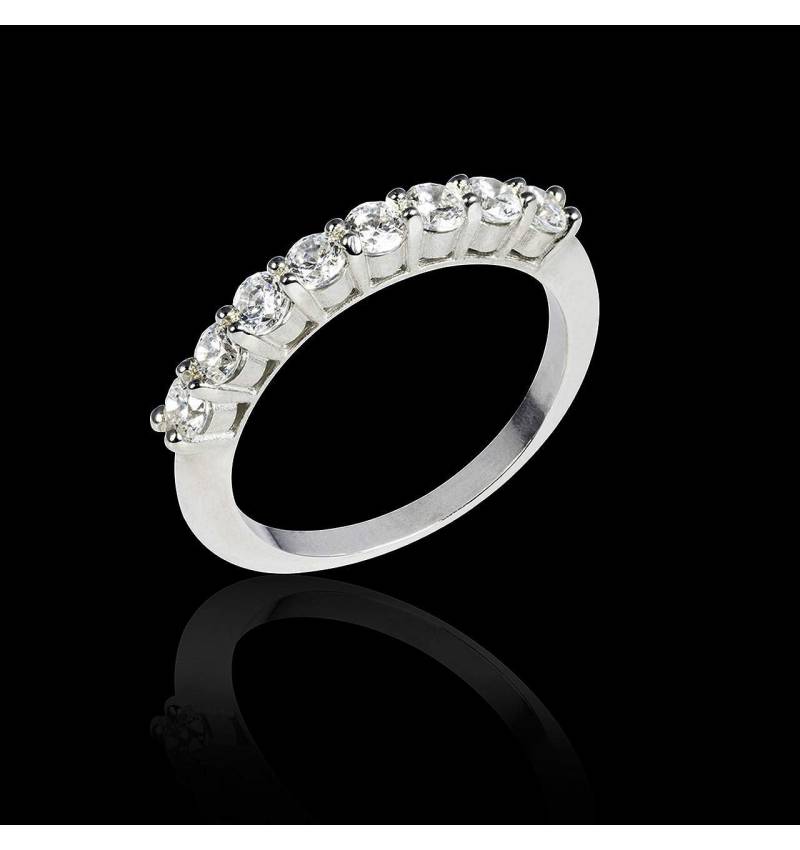 Diamond Wedding Band Platinum Mercure