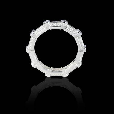 Diamond Wedding Band Platinum Terre