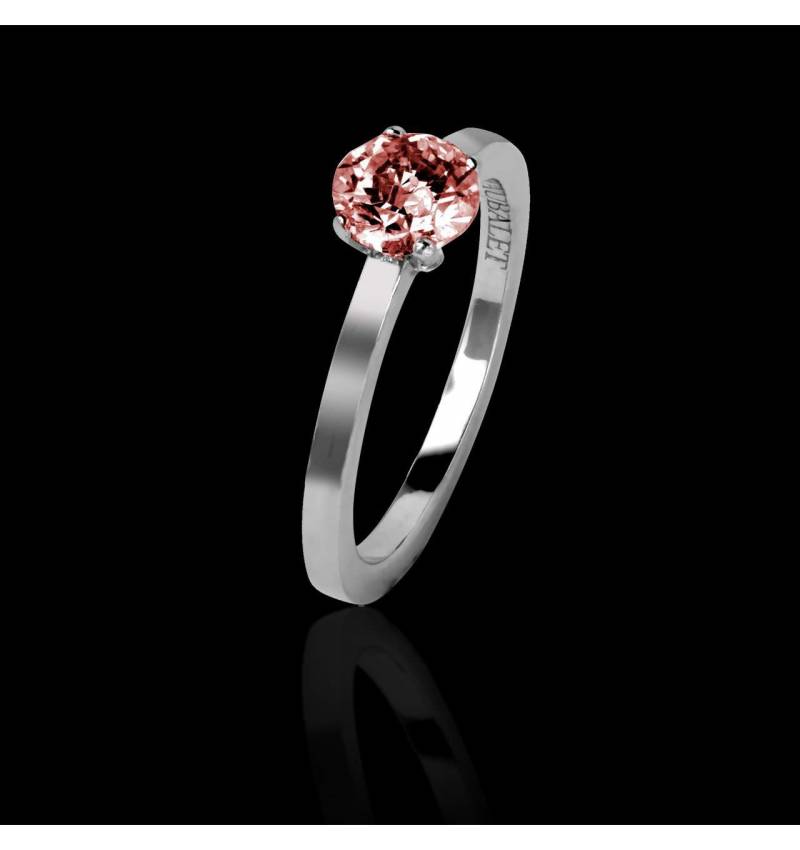 Ruby engagement ring white gold Judith solo