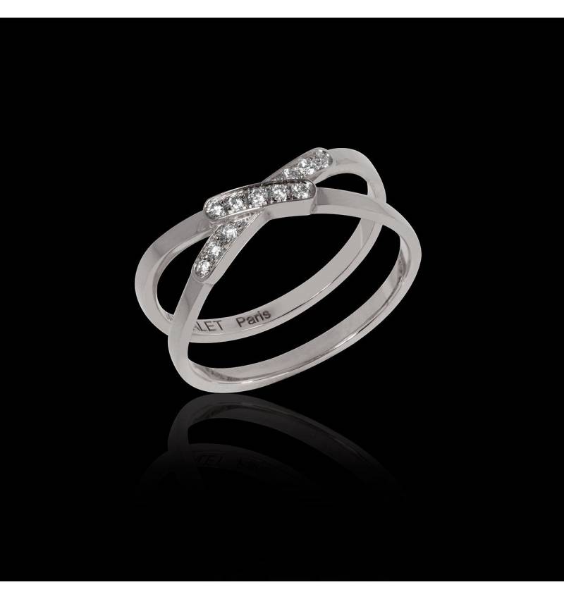 Diamond Ring White Gold Tifène