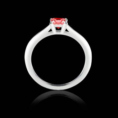 Ruby engagement ring white gold My Love