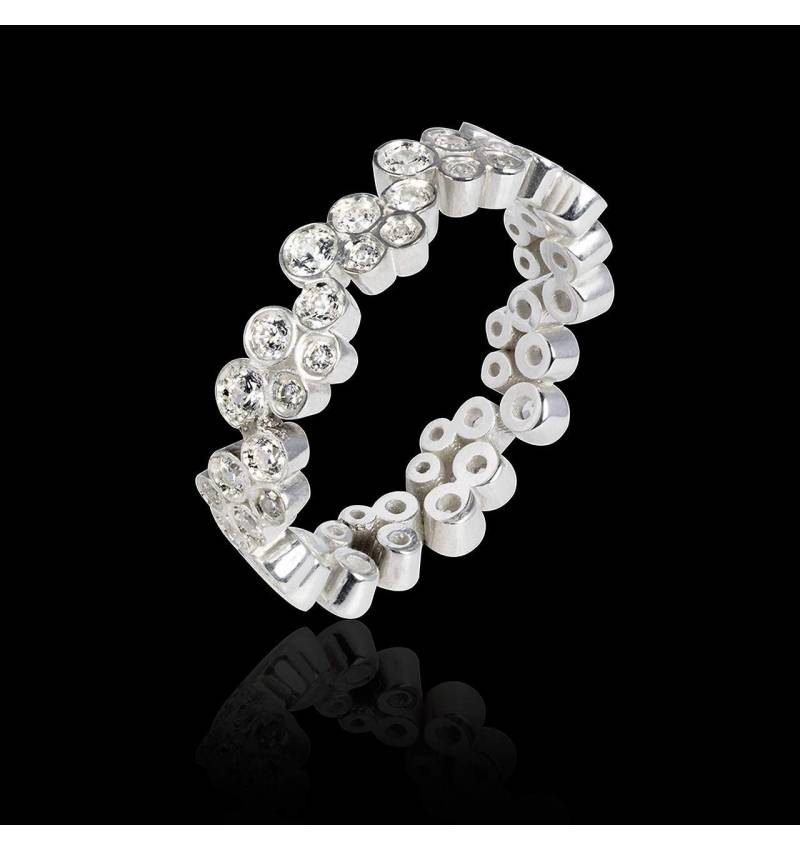 Diamond Wedding Band White Gold Neptune Diamond Wedding Band White Gold Neptune
