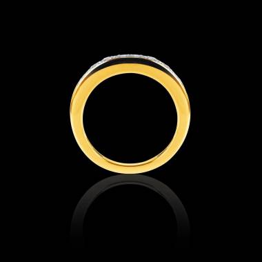 Deliciae Diamond Wedding Band Yellow Gold