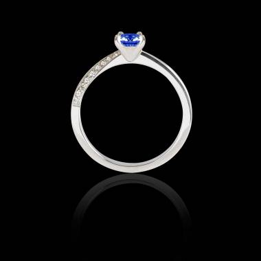 Bague saphir bleu Meryem