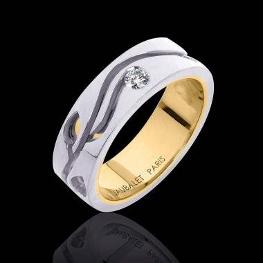 Elena Diamond Wedding Band White Gold