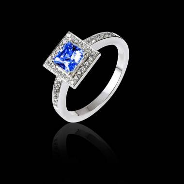 Perrine Blue Sapphire Ring