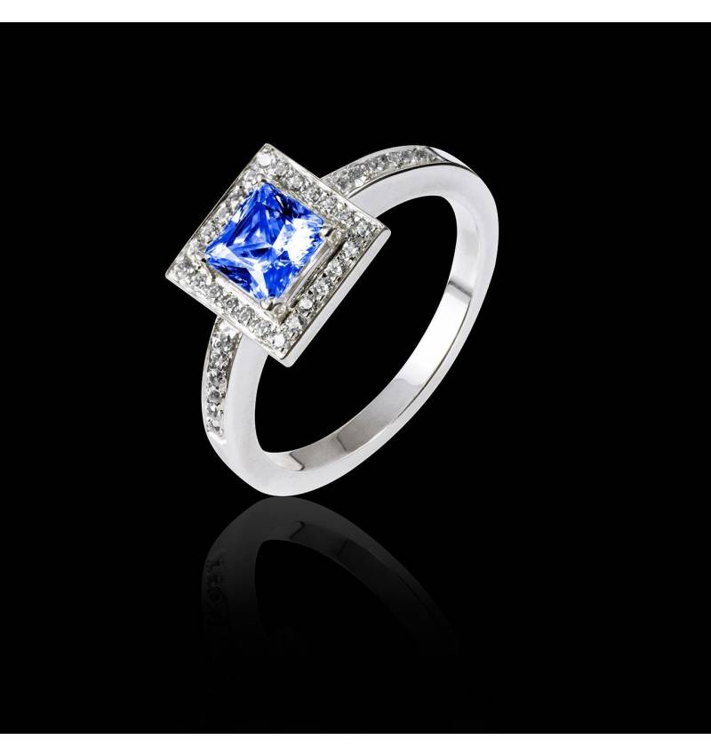 Perrine Blue Sapphire Ring