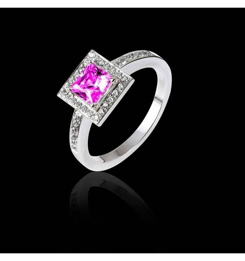 Perrine Pink Sapphire Ring