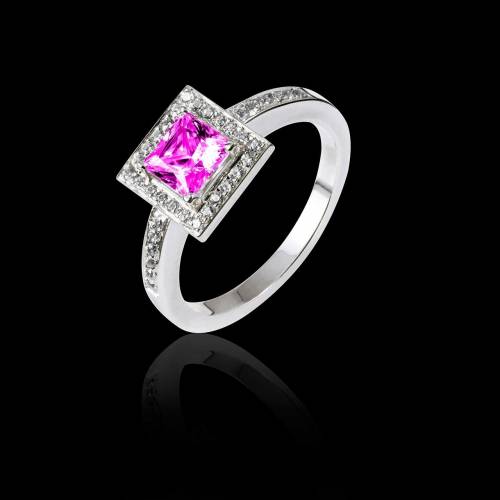 Perrine Pink Sapphire Ring