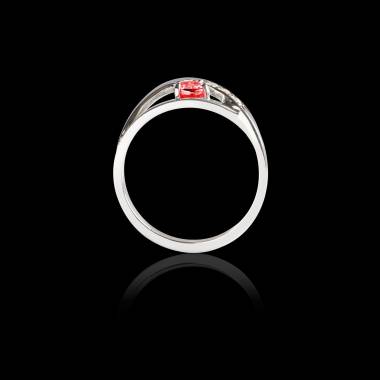 Bague de fiançailles rubis Anaelle