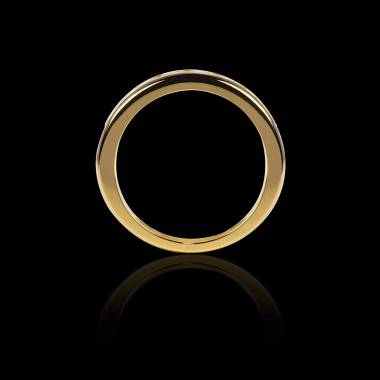 Florence Diamond Wedding Band Yellow Gold