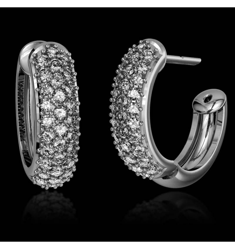 Diamond Earrings Gold Mangrove Diamond Earrings Gold Mangrove