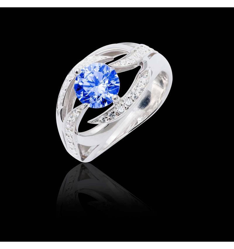 Ophelie Blue Sapphire Ring