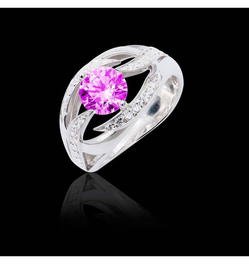 Ophelie Pink Sapphire Ring