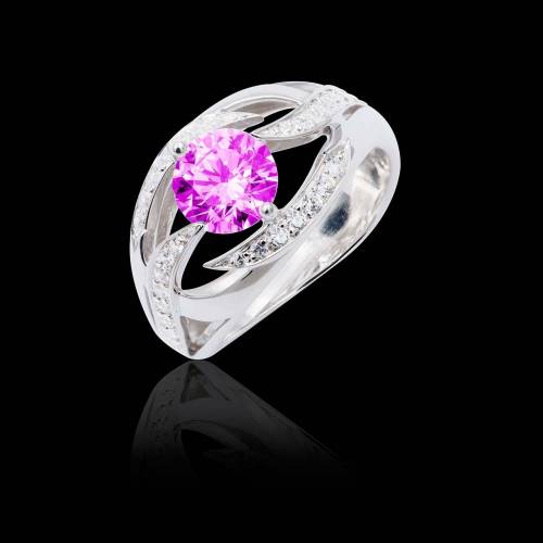 Ophelie Pink Sapphire Ring