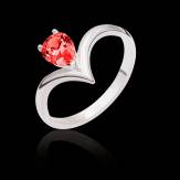 Flavie solo Ruby Ring