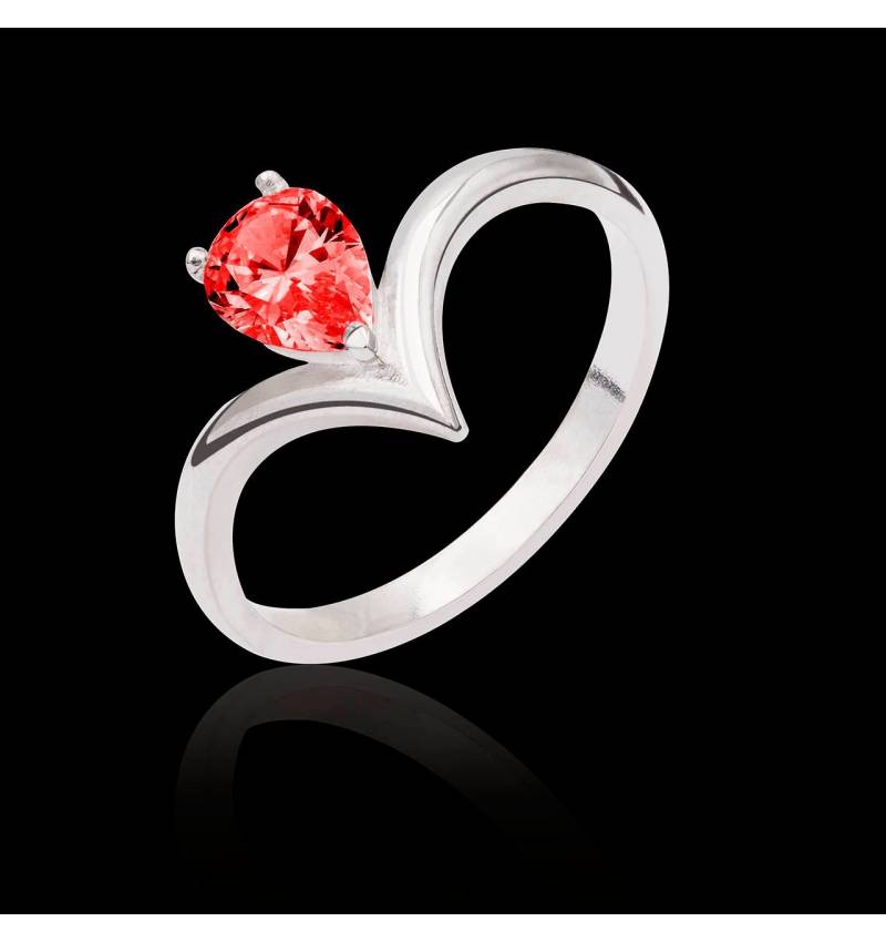 Flavie solo Ruby Ring