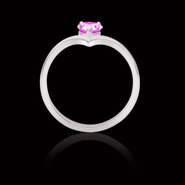 Flavie solo Pink Sapphire Ring