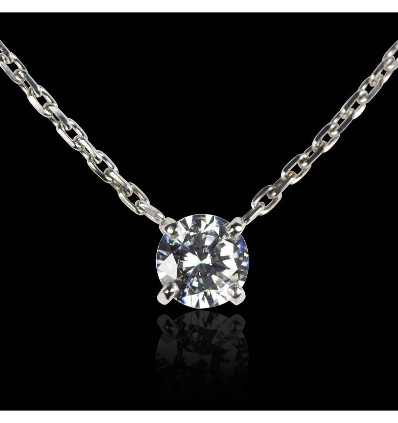 Diamond Pendant White Gold  Around Me