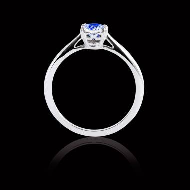 Laureen solo Blue Sapphire Ring