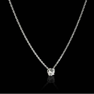 Diamond Pendant White Gold  Around Me