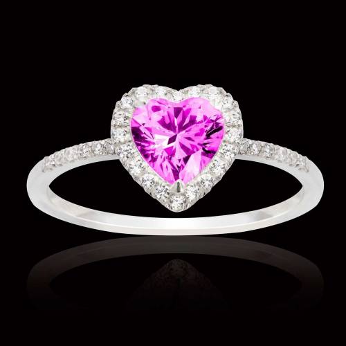 Anya Pink Sapphire Ring