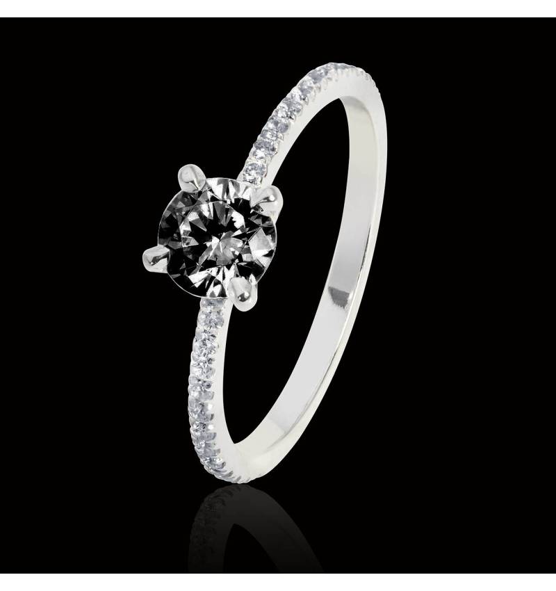 Manon Black Diamond Ring