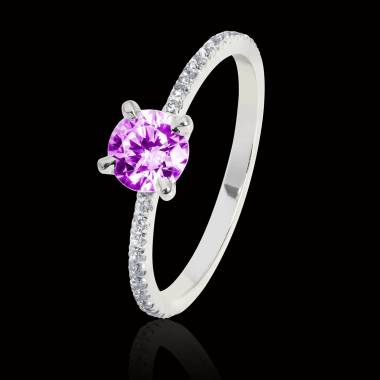 Manon Pink Sapphire Ring