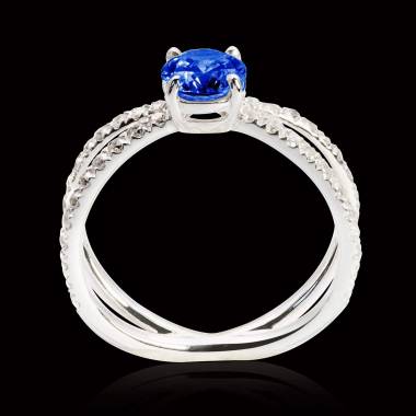 Amandine Blue Sapphire Ring