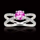 Amandine Pink Sapphire Ring