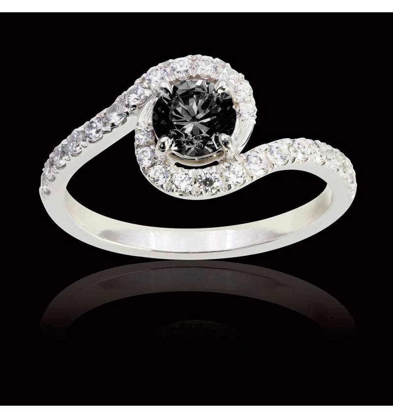 Lilou Black Diamond Ring