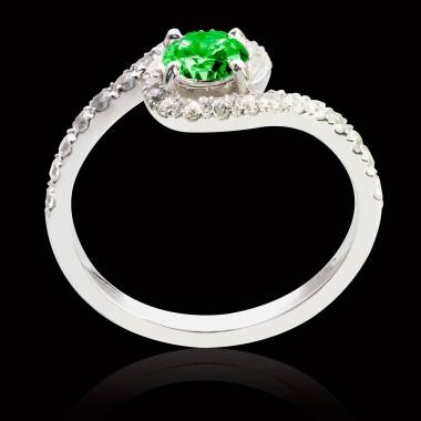 Lilou Emerald Ring