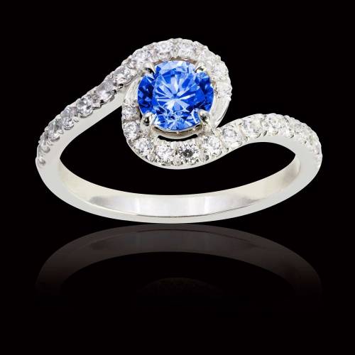 Lilou Blue Sapphire Ring