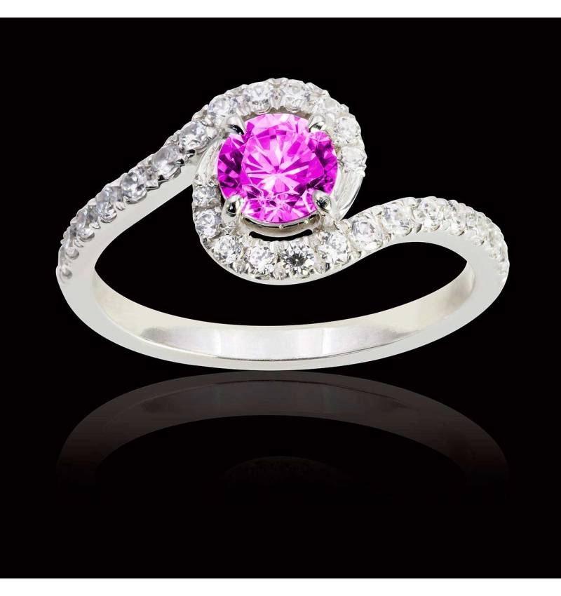 Lilou Pink Sapphire Ring