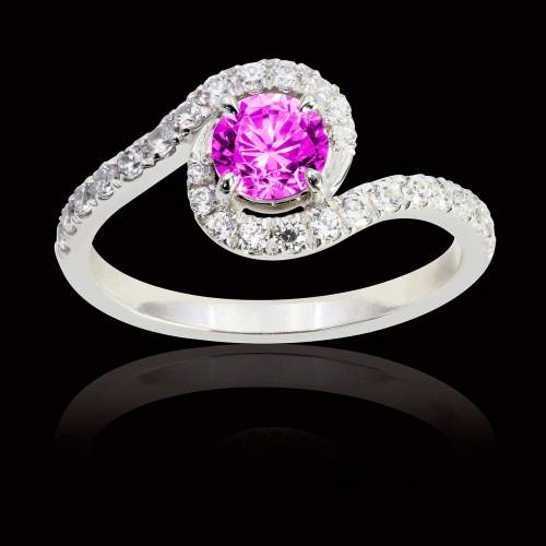 Lilou Pink Sapphire Ring