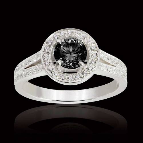 Sarah Black Diamond Ring