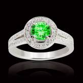 Sarah Emerald Ring