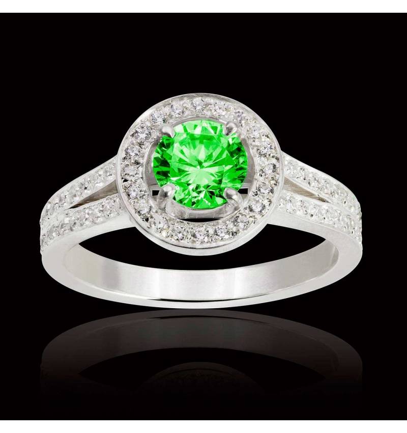 Sarah Emerald Ring