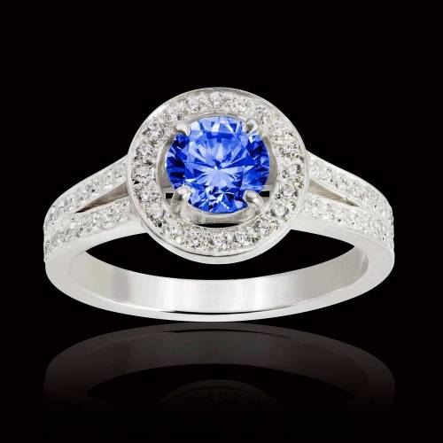 Sarah Blue Sapphire Ring