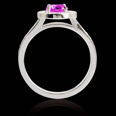 Sarah Pink Sapphire Ring