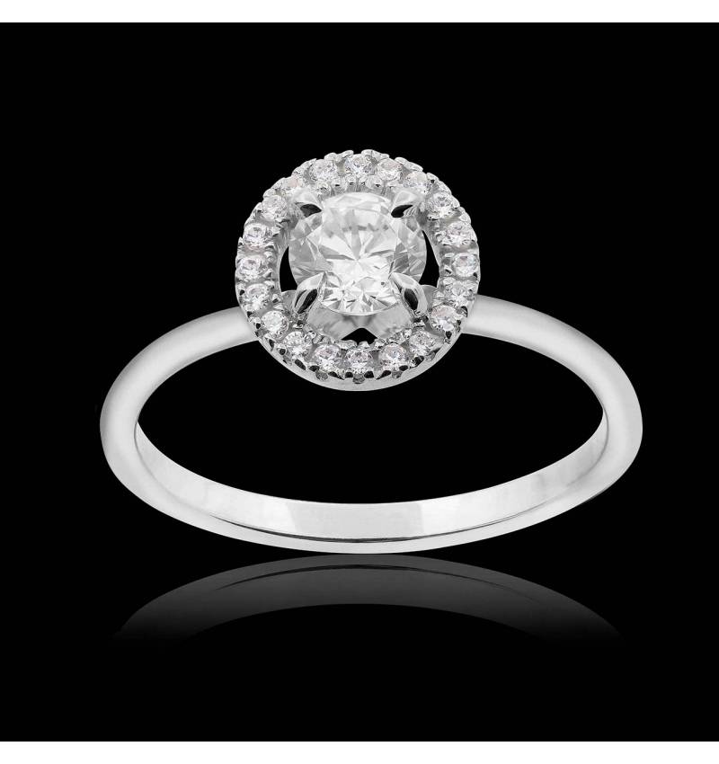 Bague diamant Isaure solo Bague diamant Isaure solo