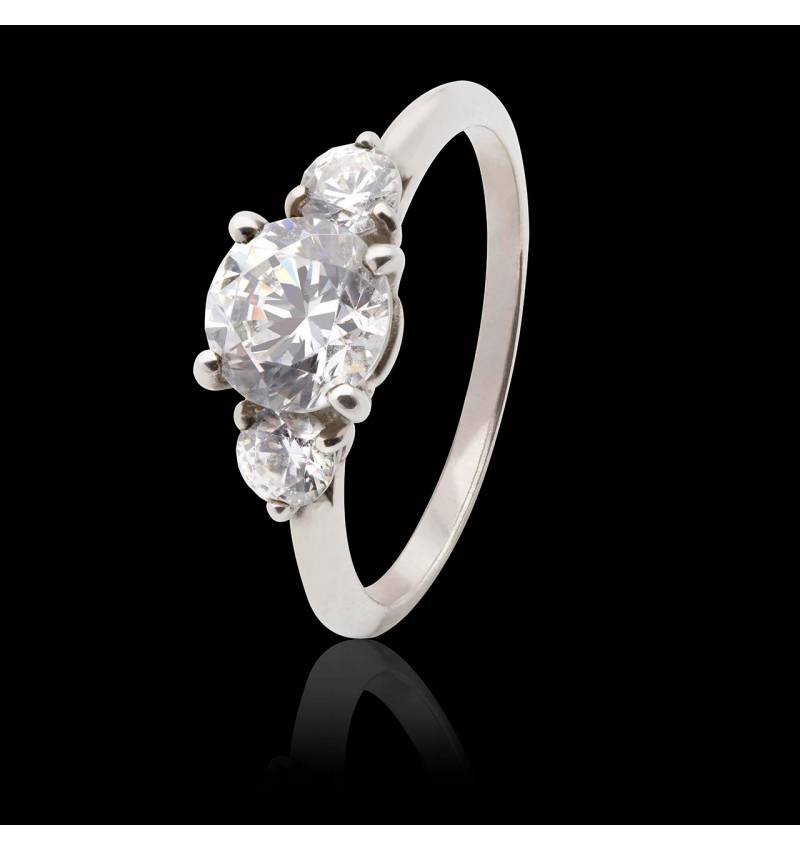 Diamond Engagement Ring White Gold Nayla