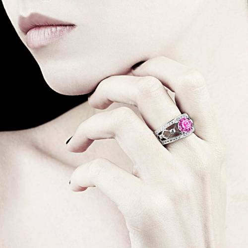 Bague Tourmaline rose Regina Suprema