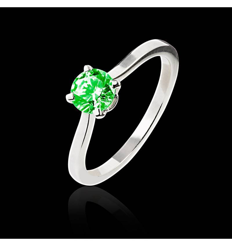 Bague Tsavorite Vanessa solo