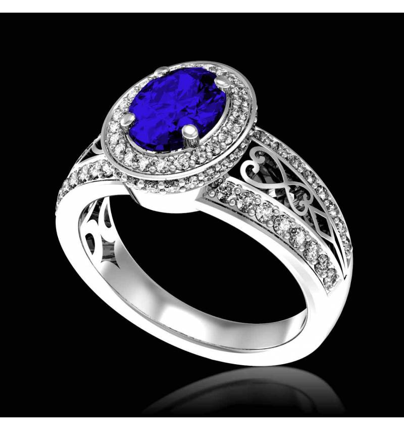 Bague Tanzanite Tsarine